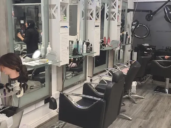 Inside Naz Hair and Beauty salon