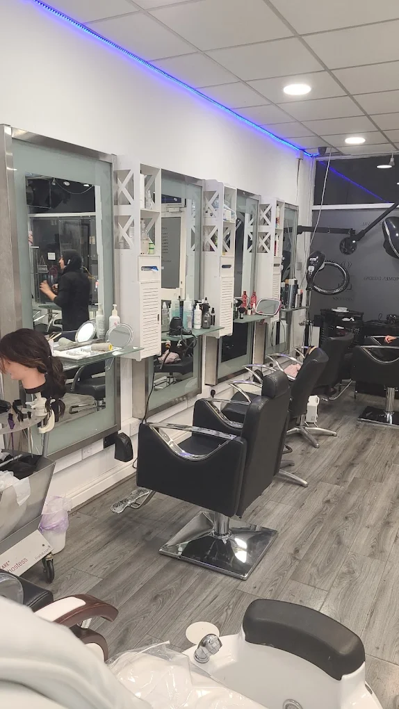 Styling chairs inside Naz Hair and Beauty
